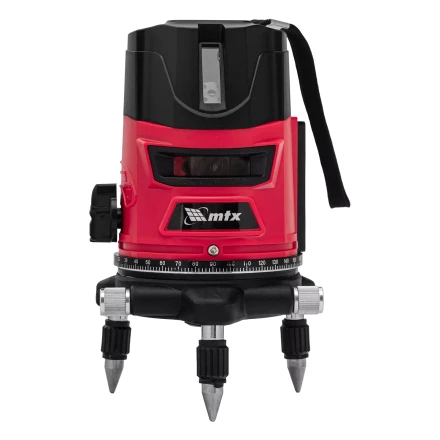 Лазерный уровень MTX CRX-30R, 30 м, красный луч, батарейки, резьба 5/8&quot; 35030 купить в Нягани