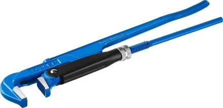 Ключ трубный рычажный ЗУБР &quot;ПРОФЕССИОНАЛ&quot;, прямые губки, цельнокованый, Сr-V, № 2,  1,5&quot; 27335-2_z01 купить в Нягани