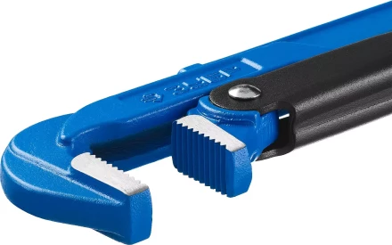 Ключ трубный рычажный ЗУБР &quot;ПРОФЕССИОНАЛ&quot;, прямые губки, цельнокованый, Сr-V, № 2,  1,5&quot; 27335-2_z01 купить в Нягани