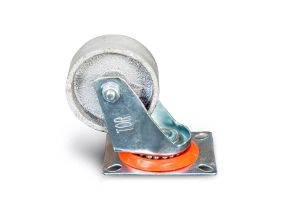 Колесо поворотное чугунное EM01 VKV 80 85 мм термостойкое 1024214 купить в Нягани