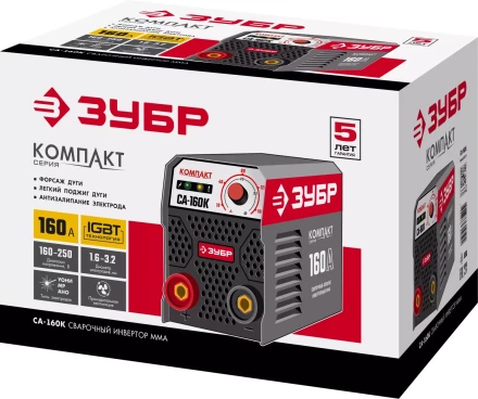 Сварочный инвертор ММА СА-160К серия МАСТЕР купить в Нягани