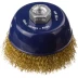 DEXX. Щетка чашечная для УШМ, витая стальная латунированная проволока 0,3мм, 100ммхМ14 35103-100 купить в Нягани