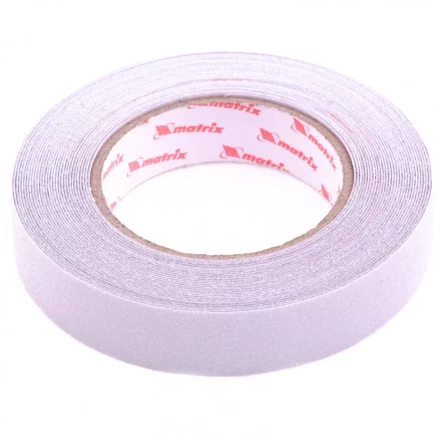 Лента клейкая противоскользящая прозрачная 25 мм x 10 м Matrix 88714 купить в Нягани