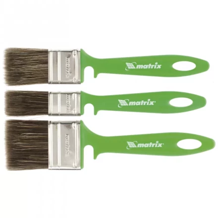 Набор кистей Работы по дереву 25 мм 35 мм 50 мм Color Line пластик Matrix 83379 купить в Нягани