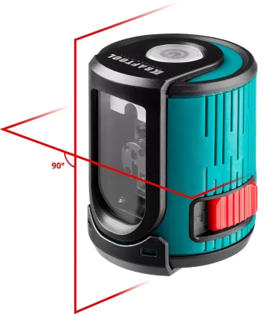 Нивелир лазерный линейный с держателем HC-1 и элевационным штативом ST-110 (35-110см), в кейcе, KRAFTOOL 34700-4 купить в Нягани