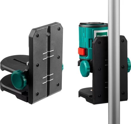 Нивелир лазерный линейный с держателем HC-1 и элевационным штативом ST-110 (35-110см), в кейcе, KRAFTOOL 34700-4 купить в Нягани