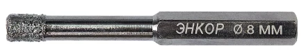 Сверло алмазное по керамограниту D 8 мм хв 6 гр сух. рез 48321 купить в Нягани