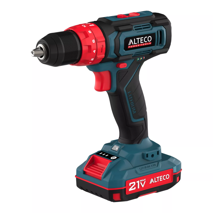 Аккумуляторная ударная дрель-шуруповерт ALTECO CID 21-35 71402 купить в Нягани