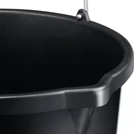 ЗУБР 16 л, ударопрочный пластик, с носиком, строительное ведро (06093-16) купить в Нягани