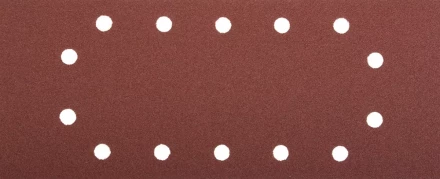 Лист шлифовальный ЗУБР &quot;МАСТЕР&quot;, 14 отверстий, для ПШМ на зажимах, Р120, 115х280мм, 5шт 35594-120 купить в Нягани