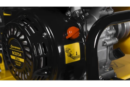 Мотоблок Champion BC8734 (7лс 3F/1R 81см 35см 3,6л 75кг, колеса 4/10&quot; шкив) купить в Нягани