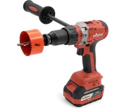 Аккумуляторная ударная дрель-шуруповерт ESPIRA CDI-i01 411053 купить в Нягани