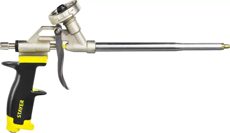 Пистолет "PROGun" для монтажной пены, металлический корпус, STAYER Professional 06861_z01 купить в Нягани