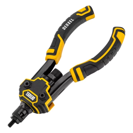 Заклепочник для резьбовых заклепок Denzel 40501, двуручный, заклепки М3, М4, М5, М6, М8, М10, M12 купить в Нягани