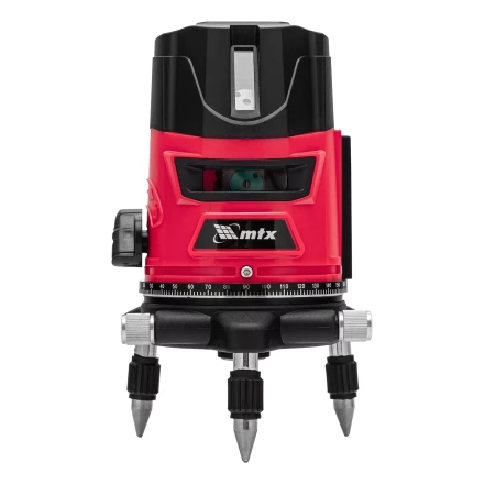 Лазерный уровень MTX CRX-30G, 30 м, зеленый луч, батарейки, резьба 5/8" 35032 купить в Нягани