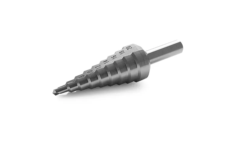 Ступенчатое сверло MESSER с прямой канавкой. Диаметр 4-20мм. Ступеней 9. купить в Нягани