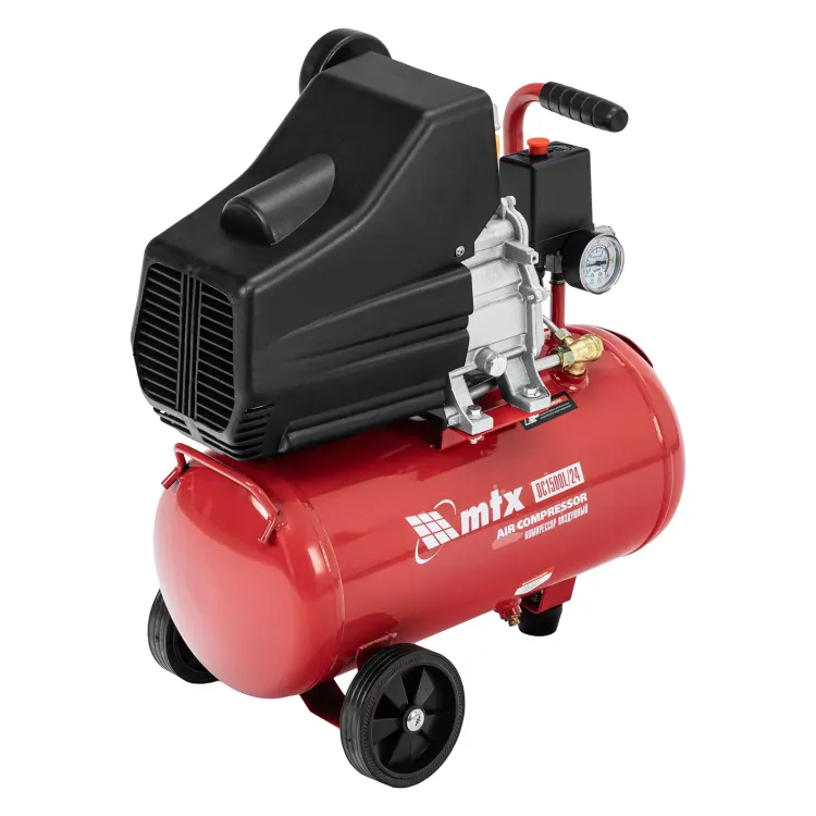 Компрессор воздушный MTX DC1500L/24, 1,5 кВт, 24 л, 210 л/мин 58017 купить в Нягани