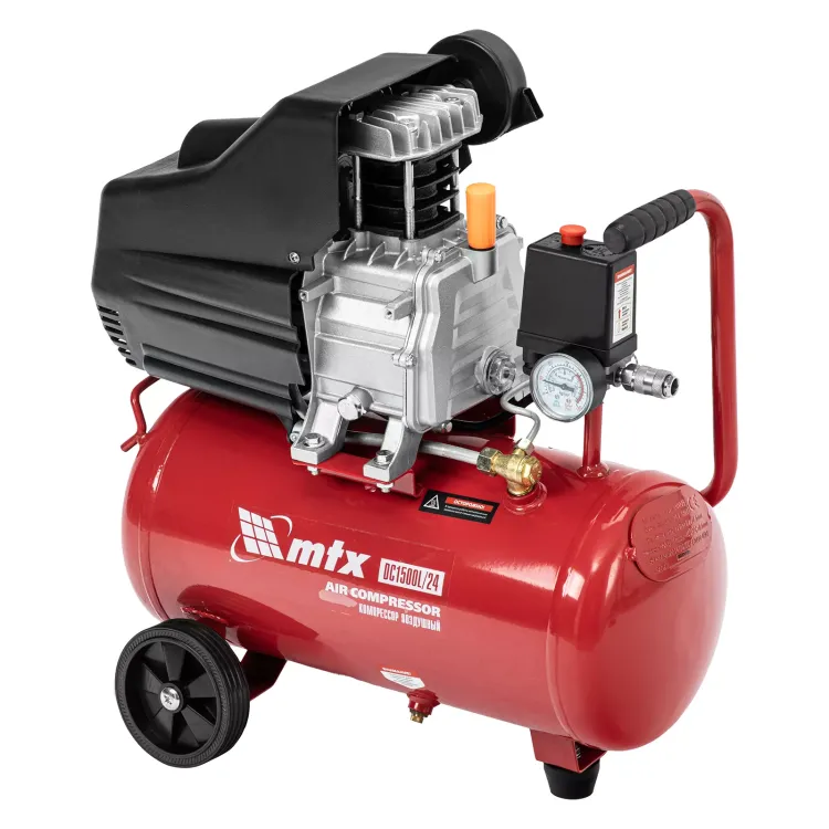 Компрессор воздушный MTX DC1500L/24, 1,5 кВт, 24 л, 210 л/мин 58017 купить в Нягани
