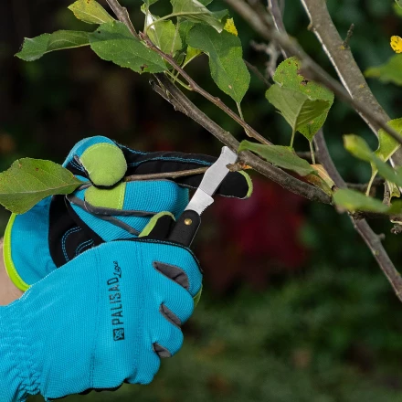 Нож садовый Palisad, 165 мм, складной, окулировочный, пластиковая рукоятка, 790547 купить в Нягани