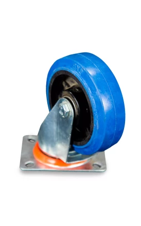 Колесо поворотное из эластичной резины MW150 150 мм 1024401 купить в Нягани