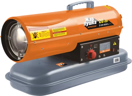 Дизельная тепловая пушка Жар-пушка D 20-600 L Кратон 3 09 05 014 купить в Нягани