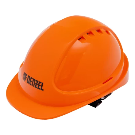 Каска защитная ударопрочная Denzel 89206, ABS/PC, плавная регулировка, модель «Форвард» (К-05),оранж. купить в Нягани