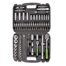 Набор инструмента 94 предмета, 1/2", 1/4" Сибртех 13499