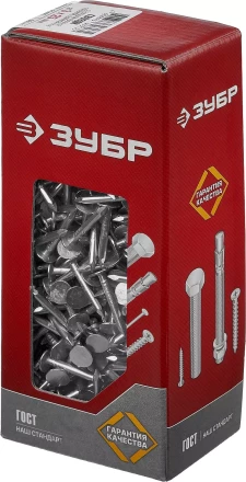 Гвозди с большой потайной головкой чертеж № 7811-7102 коробка серия МАСТЕР купить в Нягани