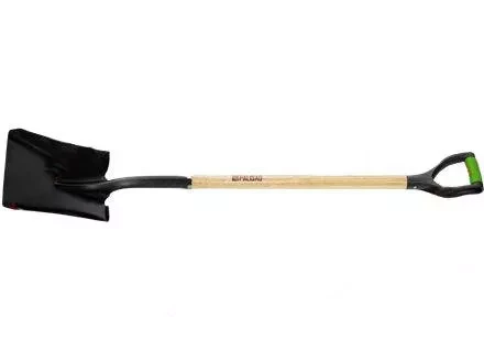 Лопата совковая эргономичный черенок из вяза двухкомп. рукоятка общая длина 1250 мм  PALISAD 61448 купить в Нягани