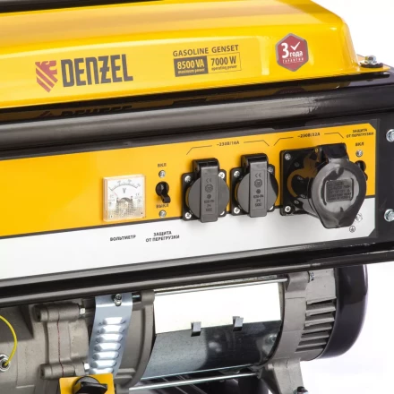 Генератор бензиновый DENZEL GE 8900 94639 купить в Нягани