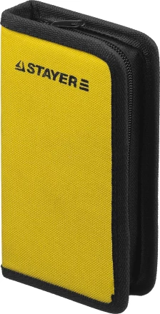 Набор STAYER Ключи &quot;MASTER&quot; имбусовые короткие, Cr-V, сатинированное покрытие, чехол, HEX 2-14мм, 10 пред 2740-H10_z01 купить в Нягани