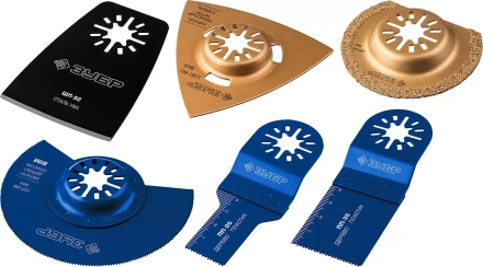 ЗУБР НР-6 UniLock, OIS-хвост., 6 предм., набор насадок для реноватора, Профессионал (15574) купить в Нягани