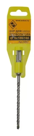 Бур SDS+  ф 6х100/160 усиленный  10/50/200 10907 купить в Нягани