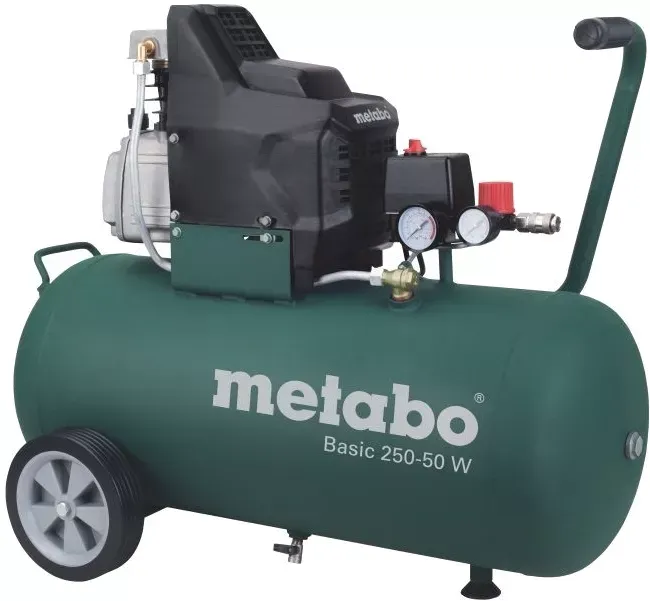 Компрессор масляный поршневой прямой привод Metabo Basic 250-50 W купить в Нягани