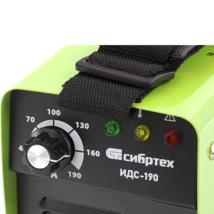 Аппарат инверторный дуговой сварки СИБРТЕХ ИДС-190 94376 купить в Нягани