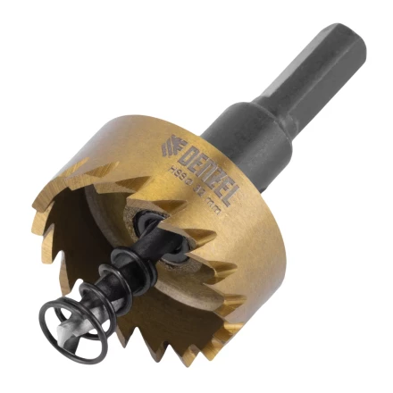 Коронка по металлу HSS, 32 мм, нитридтитановое покрытие Denzel 724109 купить в Нягани