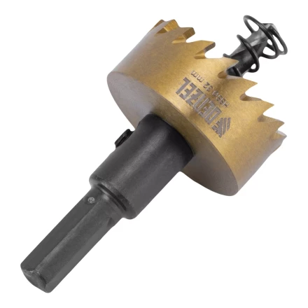 Коронка по металлу HSS, 32 мм, нитридтитановое покрытие Denzel 724109 купить в Нягани