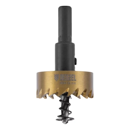 Коронка по металлу HSS, 32 мм, нитридтитановое покрытие Denzel 724109 купить в Нягани