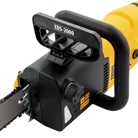 Пила цепная электрическая Denzel EDS-2000, 2 кВт,продольная, шина 40 см, шаг 3/8, паз 1.3 мм, 56 звеньев 95618 купить в Нягани