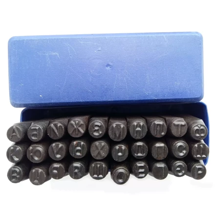 Клеймо буквенное 6мм купить в Нягани