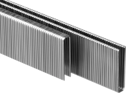 Скобы тип 55, 25 мм, особотвердые, ЗУБР &quot;ПРОФЕССИОНАЛ&quot; 31855-25, 2500 шт 31855-25 купить в Нягани