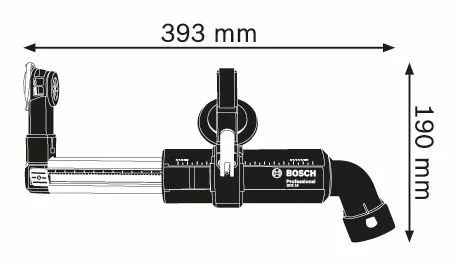 Насадка для пылеудаления Bosch GDE 16 Cyl (1.600.A00.1FJ) купить в Нягани