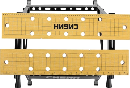 Верстак столярный СИБИН складной, 605х635х780 мм 38723 купить в Нягани