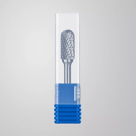 Зубр Твердосплавная борфреза C - цилиндр со сферическим концом, 12 х 25 мм (28802-12-25) купить в Нягани