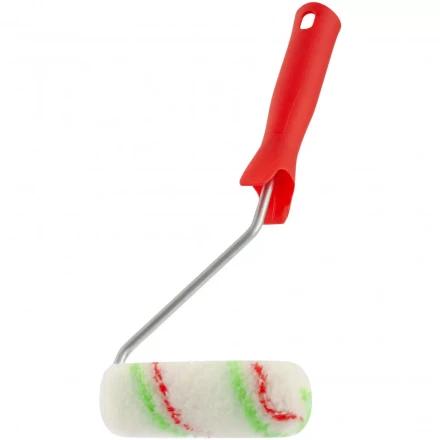 Мини-валик в сборе &quot;Эмали&quot; 110 мм ворс 12 мм D 16 мм D ручки 6 мм полиамид полиакрил Сибртех 80584 купить в Нягани