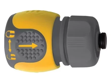 Соединитель для шланга 1/2" двухкомпонентный PALISAD LUXE 66243 купить в Нягани