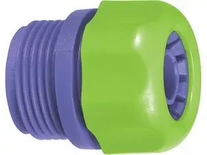 Соединитель пластмассовый для шланга 1/2" с внешней резьбой 3/4" PALISAD 66145