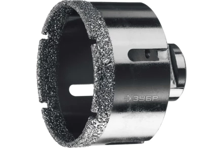 ЗУБР АВК, d 70 мм, (М14, 15 мм кромка), вакуумная алмазная коронка, Профессионал (29865-70) купить в Нягани