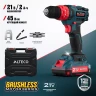 Бесщеточная аккумуляторная ударная дрель-шуруповерт ALTECO CID 21-45 BL 71409 купить в Нягани