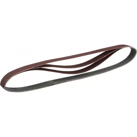 Лента ЗУБР &quot;МАСТЕР&quot; шлифовальная универсальная бесконечная для ЗШС-330, основа-х/б ткань, 25х762мм, Р120, 3шт 35547-120 купить в Нягани